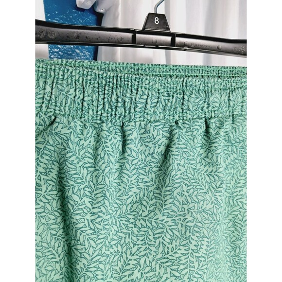 Free Assembly Men's Elastic Waist Shorts 3XL Green Tropical Drawstring  Bermuda - Picture 7 of 9